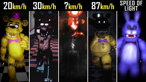 Fnaf Running Competition Full Video Youtube