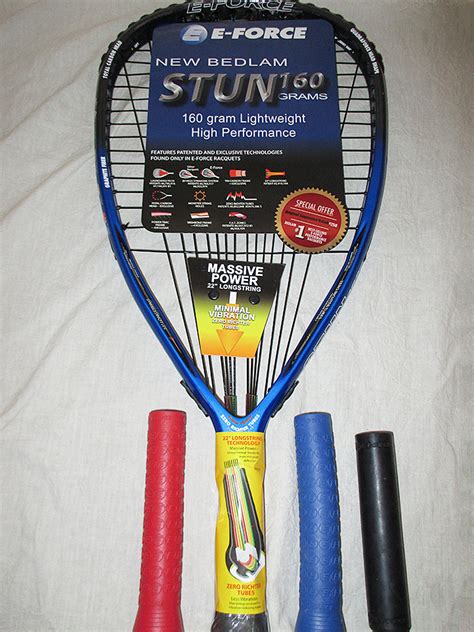 E-FORCE JUDGEMENT STUN 160 RACQUET Free Grip & S/H | Racquets4Less