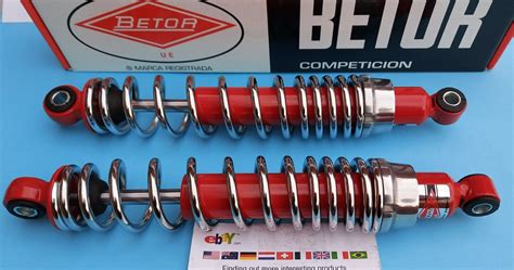 SHOCKS BULTACO PURSANG MK5 NEW SHOCKS BULTACO PURSANG MK 5 MOD 86 87 89