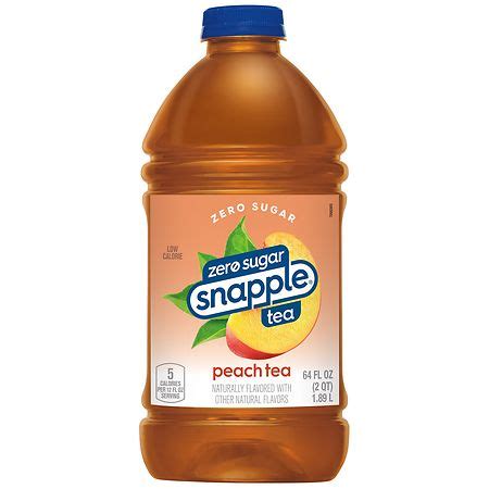 Snapple Tea 64 oz Bottle Peach | Walgreens