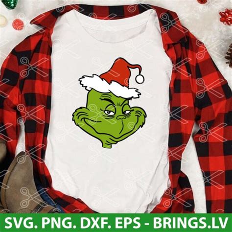 Grinch Face Svg Christmas Svg Free Grinch Svg File