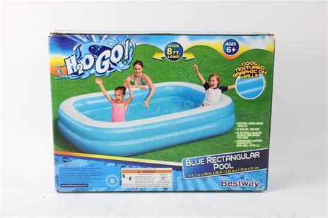Bestway H2O Go! Blue Rectangular Pool | Property Room