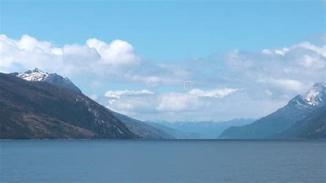 Patagonia Détroit De Magellan Chile Amérique Du Sud Montagnes Glaciers