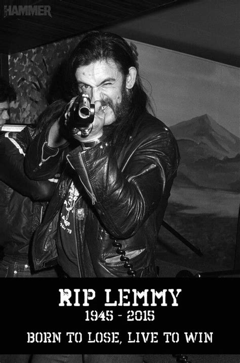 Rip Lemmy Mehr Rock And Roll Rock N Roll Music Pop Rock Heavy Metal