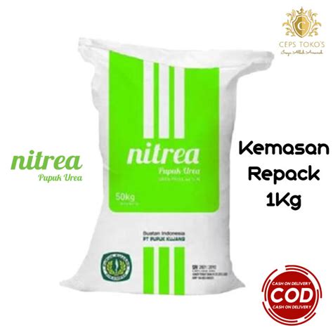 Pupuk Urea Putih Kg Nitrea Kemasan Kg Pupuk Penyubur Tanaman