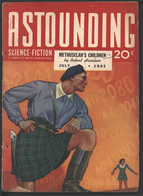 Astounding 1941 July By Robert Heinlein Alfred Bester Clifford D