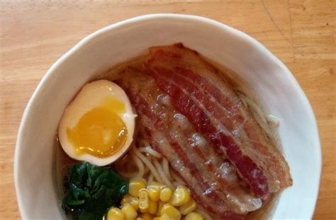 Bacon And Egg Ramen