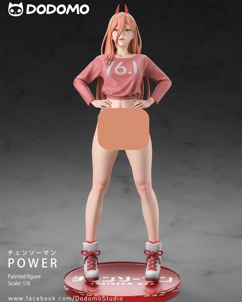 Stocked Dodomo Studio Chainsaw Man Power Resin Statue 1 6 Figure GK