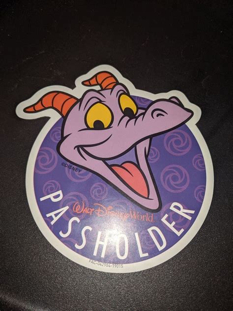 Disney Passholder Figment Magnet On Mercari Disney Walt Disney Mickey Mouse Disney Souvenirs