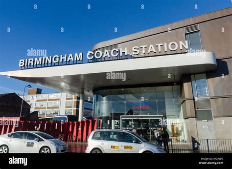 Entrance to Birmingham Coach Station in Digbeth, Birmingham, UK Stock ...