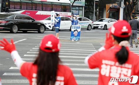 제주 공식 선거운동 첫날