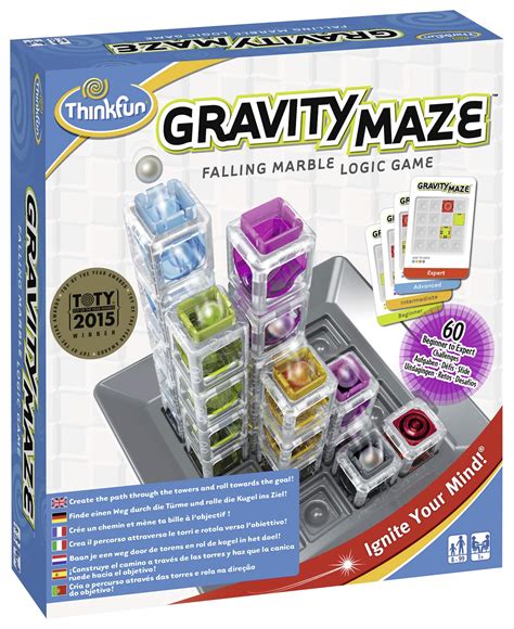 ThinkFun 763399 Gravity Maze Juego De Habilidad Juego De Logica