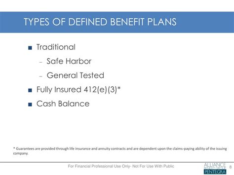 Ppt Defined Benefit Plans Powerpoint Presentation Free Download Id