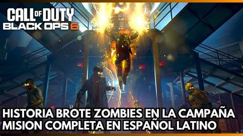 COD BLACK OPS 6 HISTORIA BROTE ZOMBIES EN LA CAMPAÑA PRINCIPAL MISION