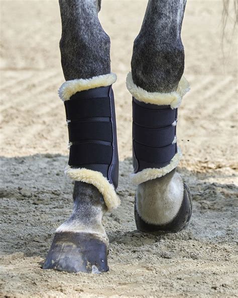 Ds Fleece Lined Brushing Boots Dover Saddlery