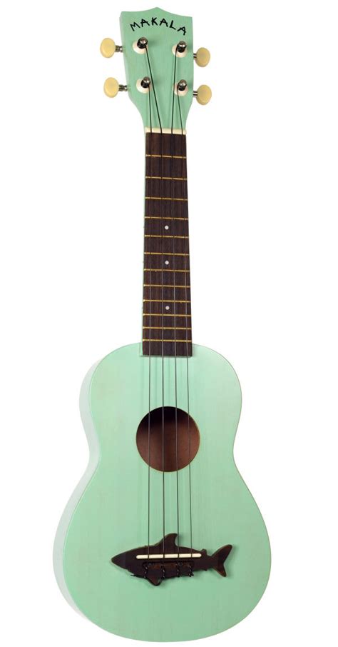 Makala Shark Ukulele - Surf Green - MACkite