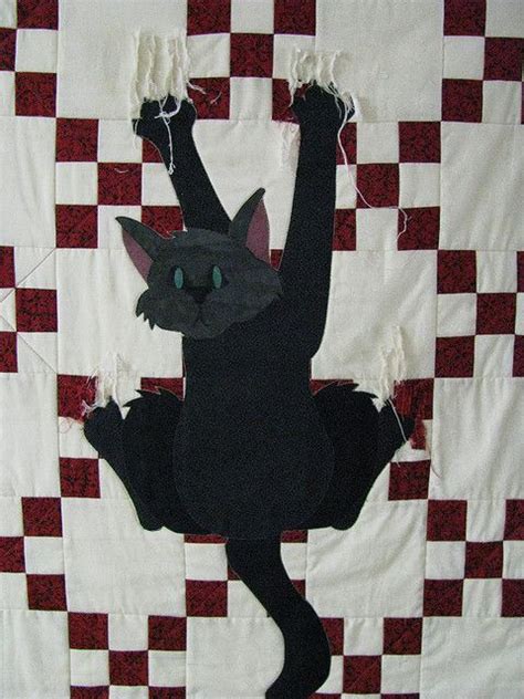 Cat Claw Quilt By Marion J Patterson Via Flickr Cat Quilt Patterns