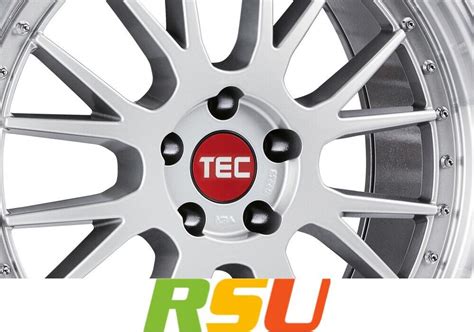 4x TEC Speedwheels GT EVO Hyper Silber Hornpoliert 8x18 ET35 LK4 100