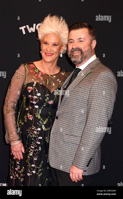 New York, NY, USA. 25th Apr, 2023. Anne Burrell and Stuart Claxton at ...