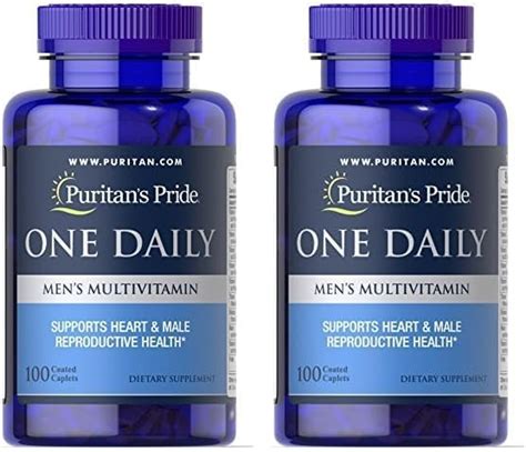 Amazon Puritan S Pride One Daily Mens Multivitamin Caplets