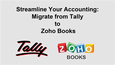 Seamless Transition Migrate From Tally To Zoho Books Mmc Convert