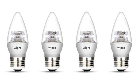 WIPRO Aluminum Garnet 5W LED Clear Candle E27 At Rs 220 Piece In