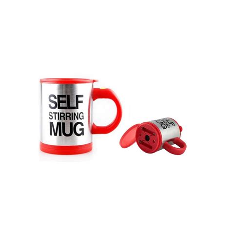 Cana Cu Amestec Automata Self Stirring Mug 350 Ml Rosu EMAG Ro