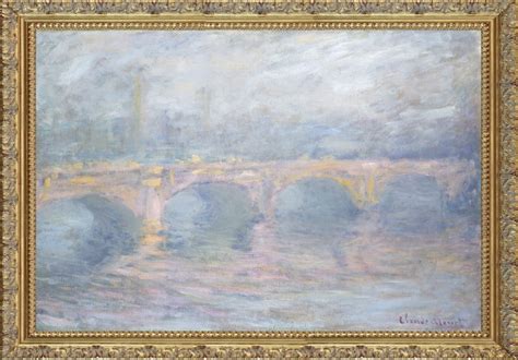 Claude Monet - Waterloo Bridge Paintings – GalleryThane