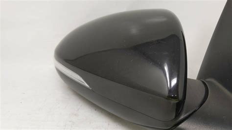 Kia Optima Passenger Right Side View Power Door Mirror Black