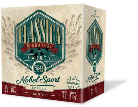 Classica Twenty 20 26g NSI Nobel Sport Italia