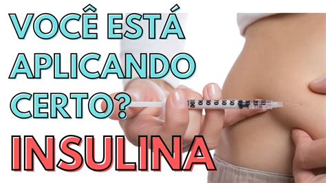 Descubra Como Aplicar INSULINA Corretamente E Manter Seu DIABETES Sob