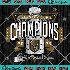 Vegas Golden Knights Champions SVG Stanley Cup Champions 2023 SVG PNG