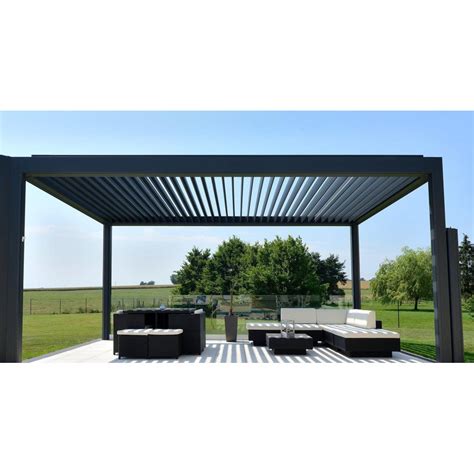 Pergola Bioclimatique Lames Orientables Solution L Gante Et Pratique