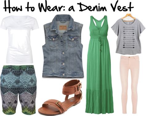 How To Wear A Denim Vest Fashion Contributor Sugar Bee Crafts