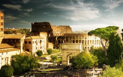 Rome Colosseum wallpaper | nature and landscape | Wallpaper Better