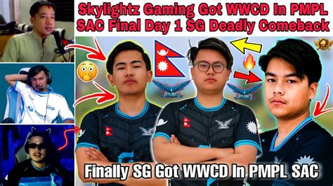 Skylightz Gaming Got Wwcd In Pmpl Sac Grand Finale Day Sg Comeback