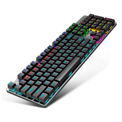 Teclado Hp Gamer Gk Mec Nico Rainbow Black Inversiones Aura