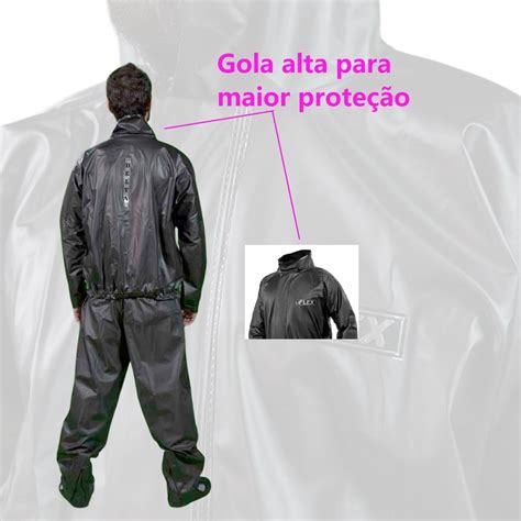 Capa Roupa Chuva Conjunto Jaqueta Cal A Motoqueiro Refor Ada Mercadolivre