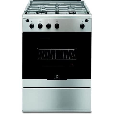 Electrolux Egkg Vx Cuisini Re Table Gaz Foyers Four Convection