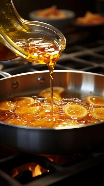 Cola Para Extensão De Cílios Profissional - Una sartén humeante recibe un chorro de aceite alimentario para freír ...