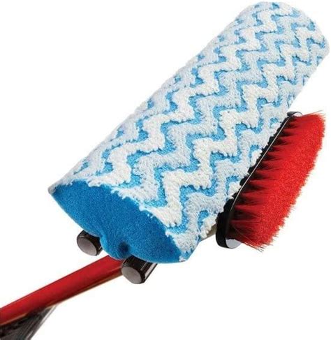 O-Cedar Triple Action Power Scrub Roller Mop Refill - Clean with Ease!