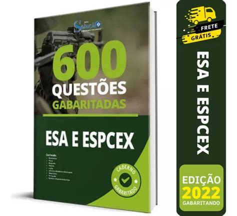 Apostila Caderno De Quest Es Esa E Espcex Parcelamento Sem Juros