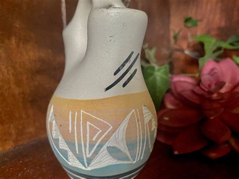 Navajo Wedding Vase Native American Indian Pottery Etsy