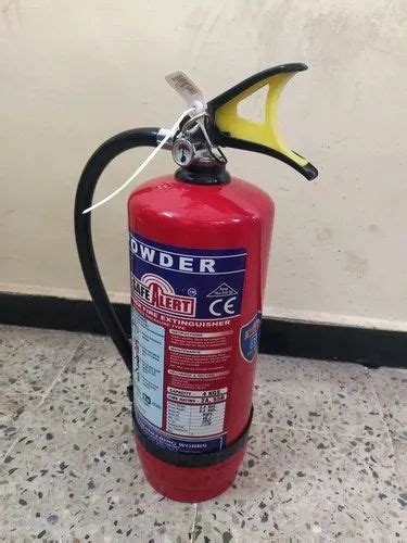 Safe Alert 4 Kg Dry Powder Type Fire Extinguisher For Offices At Rs