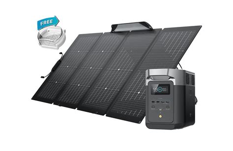 Ecoflow Delta 2 220w Portable Solar Panel