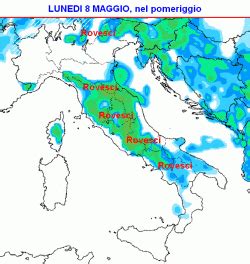 Tra Luned E Marted Maggio Rovesci O Temporali Su Gran Parte D