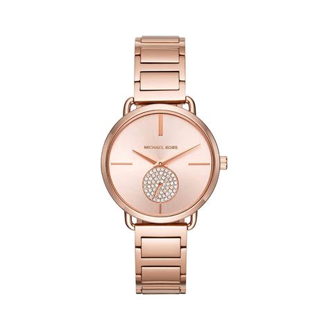 Michael Kors Portia Rose Gold Montre Quartz Zino