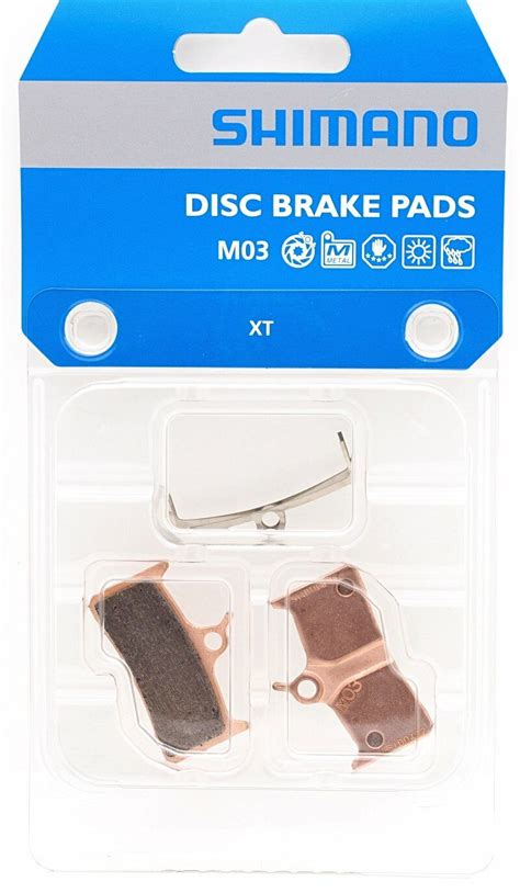 Shimano M03 Disc Brake Metal Pads Set For Deore Xt Br M755 Ebay