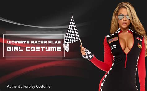 Forplay Womens Sexy Racer Costume Race Car Driver