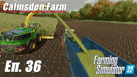 Η τελευταία μεγάλη παραγωγή Silage 36 Calmsden Farm Farming